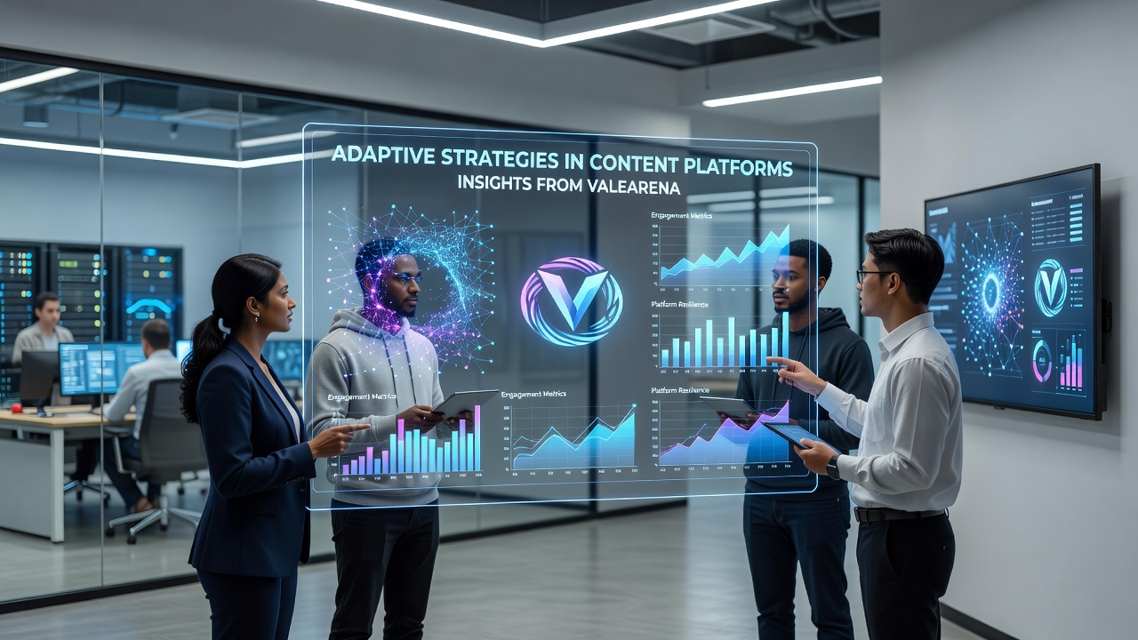 Adaptive Strategies in Content Platforms: Insights from Valearena